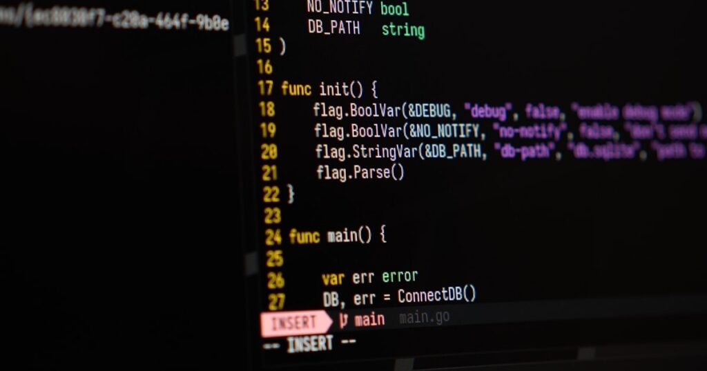 Terminal de Linux con líneas de comando