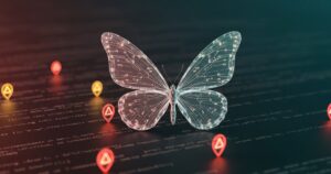 Concepto: IA detectando vulnerabilidades en software crítico