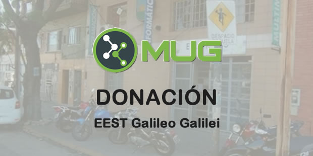 Donación del MUG - EEST Galileo Galilei