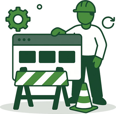 Estamos trabajando en el sitio web